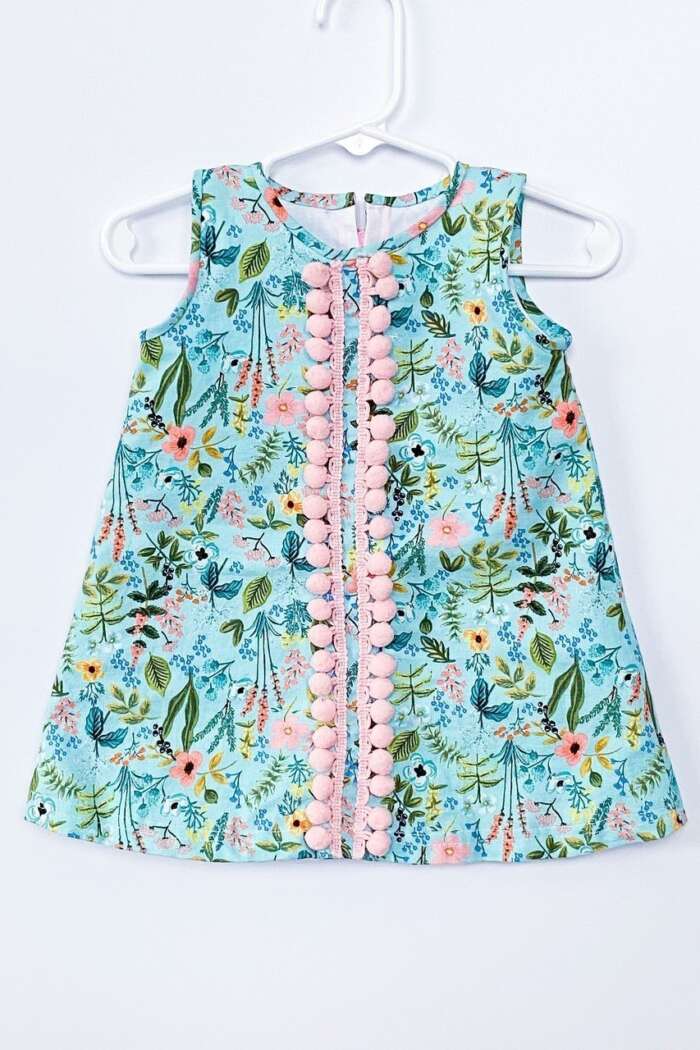 Sweet Little Toddler Shift Dress Sewing Pattern FREE!
