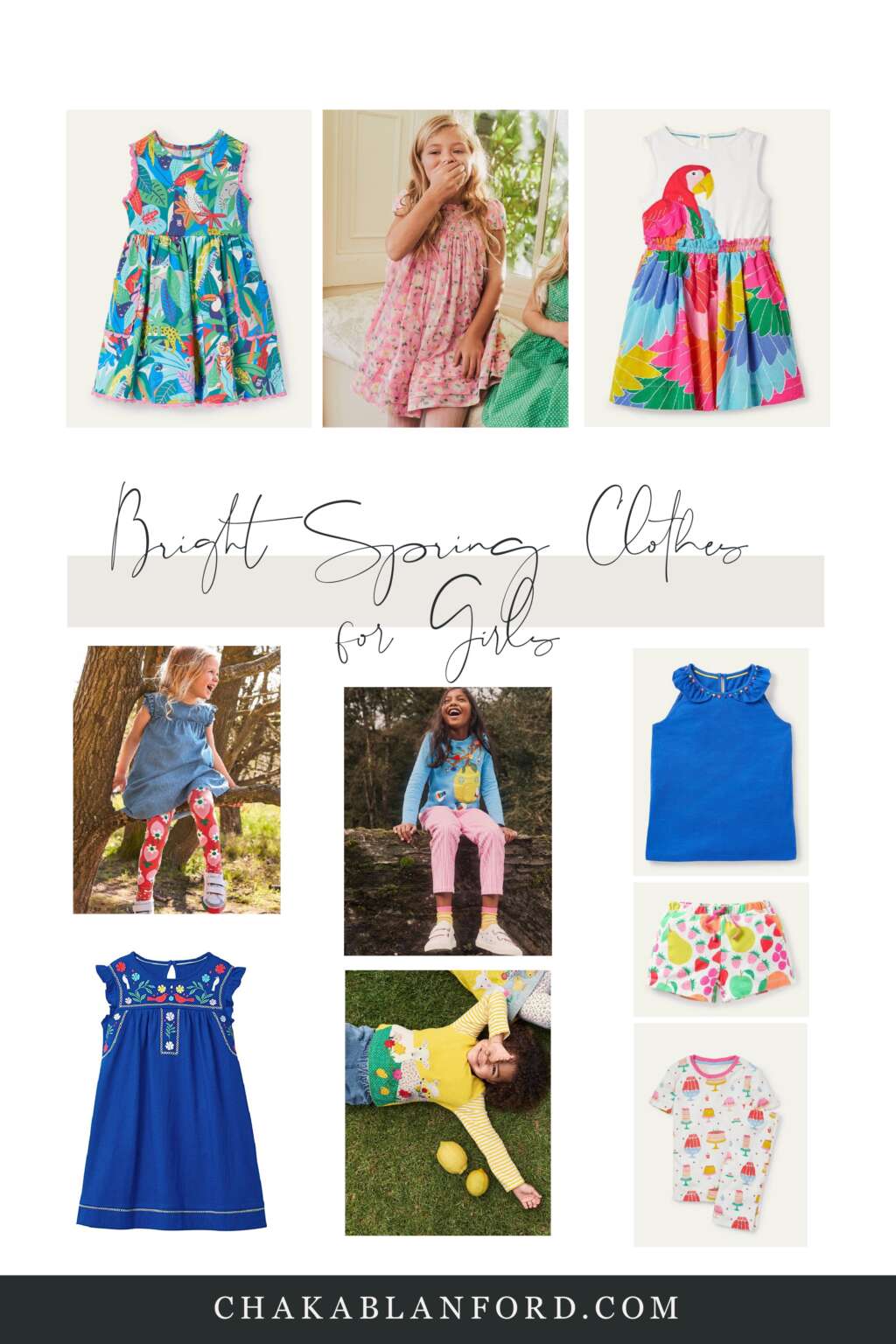 Adorable Spring Clothes for Kids - Chaka Blanford